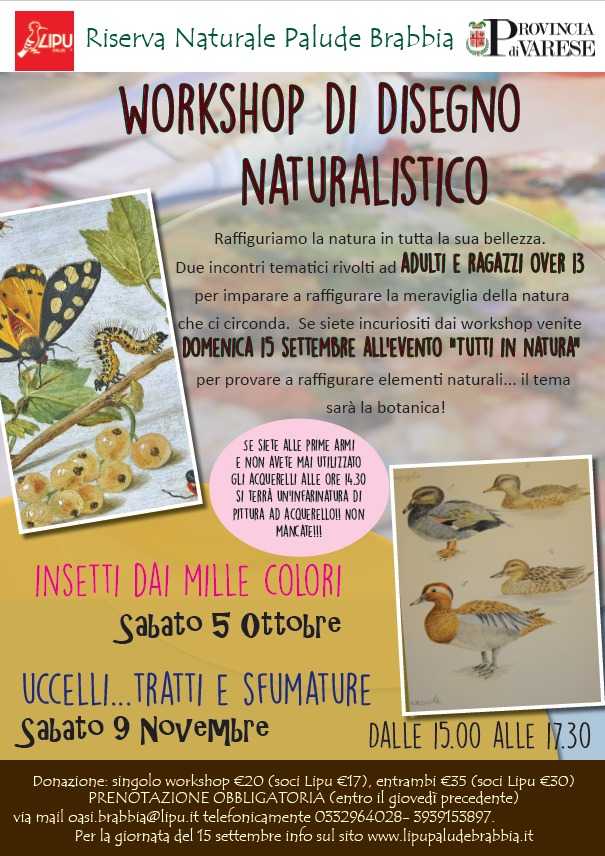disegno naturalistico locandina jpeg